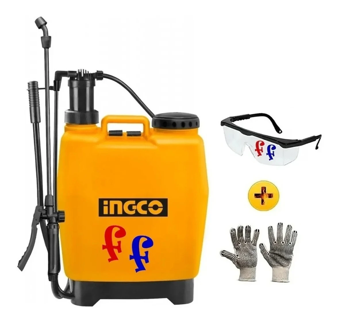 Pulverizador 16lt Mochila Ingco Hspp4161 - Tyt