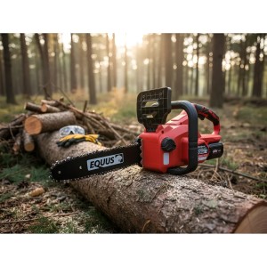 Motosierra Inalámbrica Equus 12pulga 20v Batería 4a Cargador