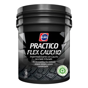 Membrana Liquida Con Goma De Caucho 18kg Elbex. Envio Gratis