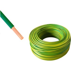 Rollo De Cable 2mm X 100m Antiflama Multifilar Para Tierra