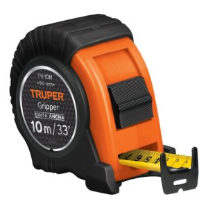 Flexómetro Gripper, Contra Impacto, 10 M, Cinta 32 Mm, 14582