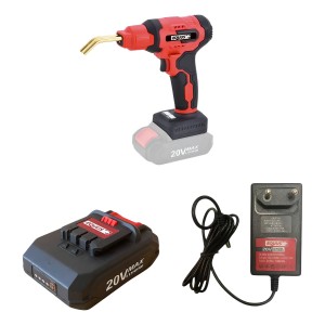 Soldadora De Plástico Inalámbrica + Batería + Cargador Color Rojo Frecuencia 50hz 60hz