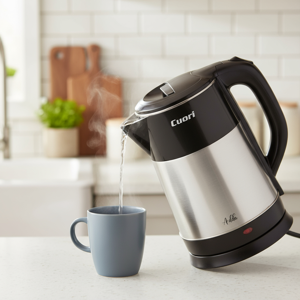 Jarra Electrica Cuori Adda Acero Inoxidable 2.5 Litros - Imagen 3