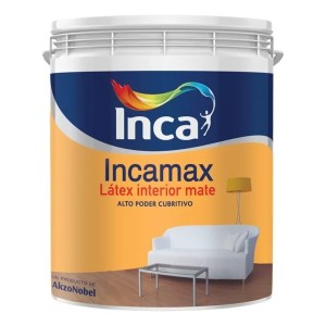 Inca Incamax Latex Interior Mate Pintura Blanca 20l