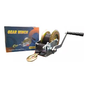 Malacate Manual 450kg Lanchas Cinta Nylon - Tyt