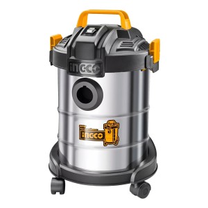 Aspiradora 12lt 800w Seco Humedo Ingco Tacho Inoxidable-