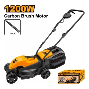 Cortadora De Césped Eléctrica Ingco 1200w 320mm