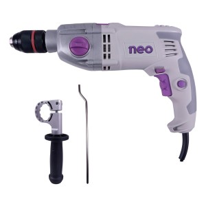 Taladro Percutor 1100 W 13 Mm Neo Tp1013/3/220 2v Color Gris Frecuencia 50hz