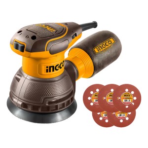 Lijadora Roto Orbital Ingco Rs3216 Velocidad Variable + 5 Li