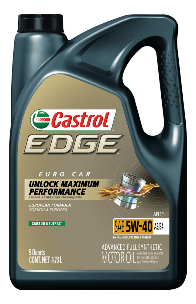 Aceite Para Motor Castrol Sintético 5w-40 Para Auto/camioneta De 1 Unidad X 4.73l - Imagen 2