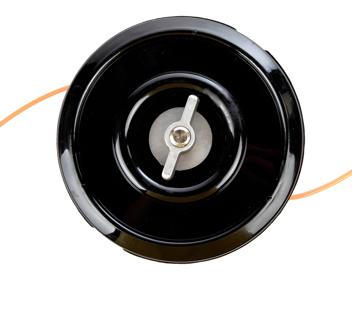 Cabezal Carretel Porta Tanza Manual Desmalezadora Universal Color Negro - Imagen 6