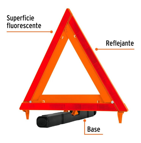 Triangulo De Seguridad Con 43.5 Cm Truper 10942 - Imagen 5