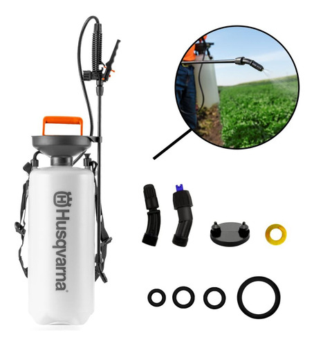 Pulverizador De Mano Husqvarna 8 Litros Husqvarna Blanco