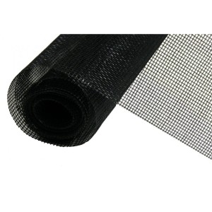 Mosquitero Dengue Fibra De Vidrio Color Negro El Rollo - Tyt