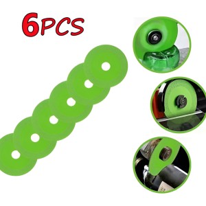 6 Discos Para Cortar Vidrio Cerámico Ultra Fino Color Verde