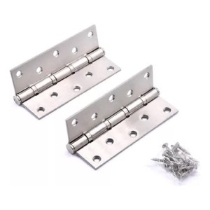 Bisagra Plateada Reforzada 5¨ 2 Unid Oxford - Tyt