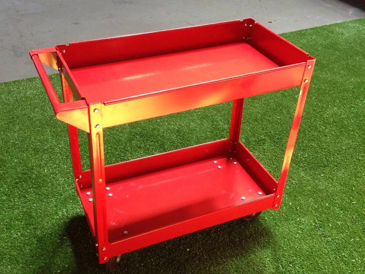 Carro 2 Bandejas P/ Taller Mecánico Equus Herramientas - Tyt - Imagen 3