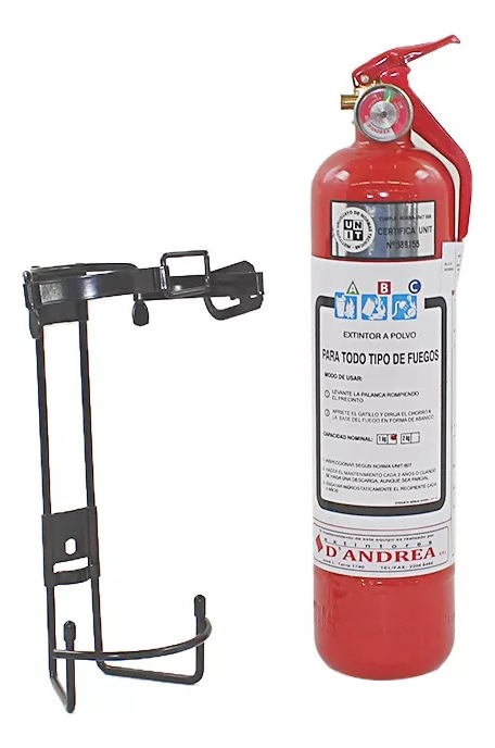 Extintor Bomberito Homologado Para Auto 1k Mata Fuego Auto