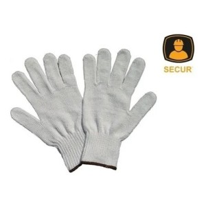 Guante Lanilla Blanco Pack 12 Unidades