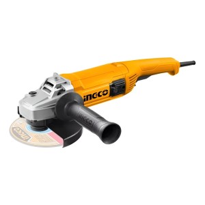 Amoladora Angular 7 PuLG 1800w Ingco Ag18008 - Tyt Color Naranja Frecuencia 50/60 Hz