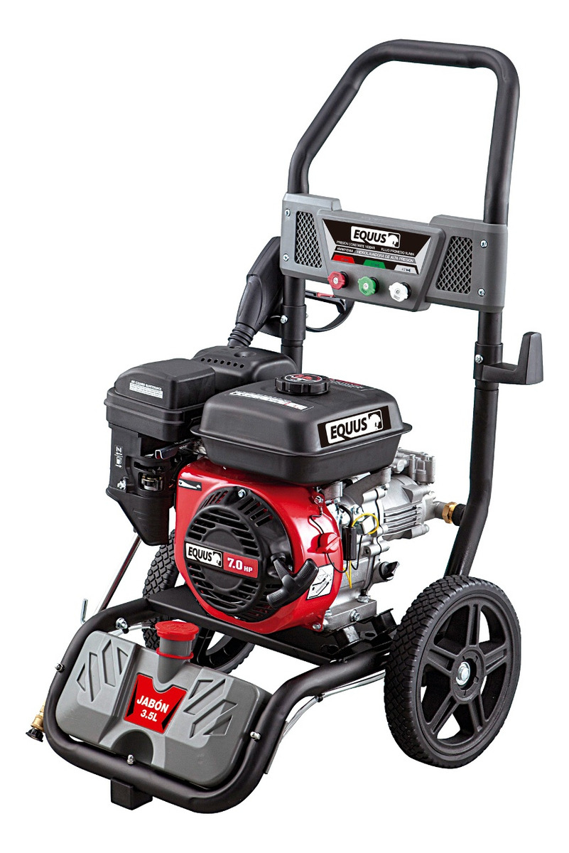 Hidrolavadora A Nafta 180bar / 7hp Equus Negro