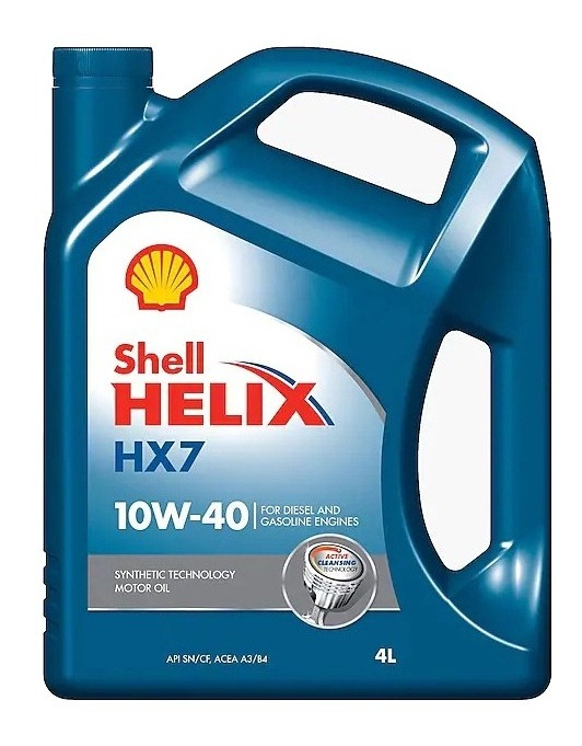 Aceite Para Motor Shell Semi-sintético 10w-40 Para Auto/camioneta De 1 Unidad X 4l - Imagen 4