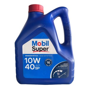 Lubricante Mobil Super Semi-sintético 10w40 Bidón De 4 Lts