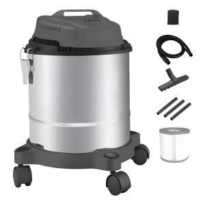 Aspiradora Industriral Agua Polvo Inox 15 Lts 1400w 1 Año