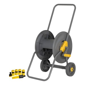 Carro Enrollador De Manguera C Ruedas Para 60mts Crossmaster