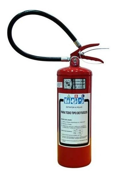Extintor De Polvo De 4kg Camiones Sucta Bomberito - Tyt - Imagen 2