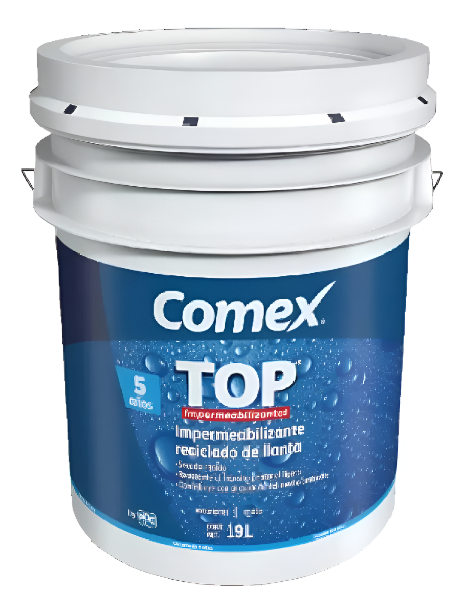 Membrana Top Impercaucho Reciclado Cubiertas 23kg 5años Acabado Mate Color Rojo