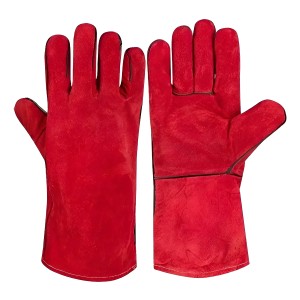 Guantes De Soldador Soldar Largo 14 Reforzado - Tyt