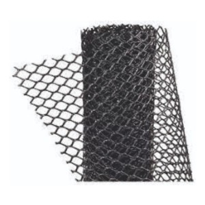 Cerco Malla Tejido Plastico Negro - Pack 10 Metros (1.5 Cm)