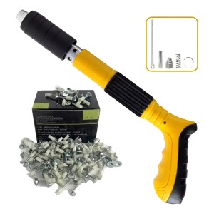 Pistola Remachadora Para Clavos Fulminante + 100 Remaches G
