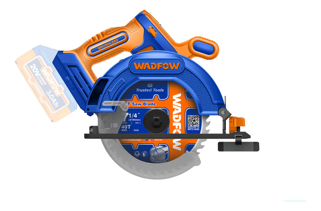 Sierra Circular 165mm Bat/carg Brushless Wadfow Wlwp5521 Col