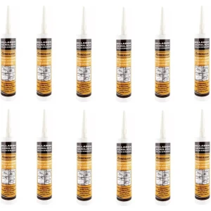 12 Sellador Acrílico Pintable Siliconado 300 Ml Pennsylvania