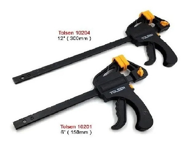 Prensa Rápida Auto Ajustable 6 Pulgadas Tolsen 10201 - Tyt - Imagen 2