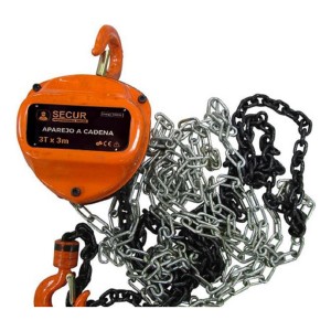 Aparejo A Cadena 1t 3m Secur Calidad Superior - Tyt