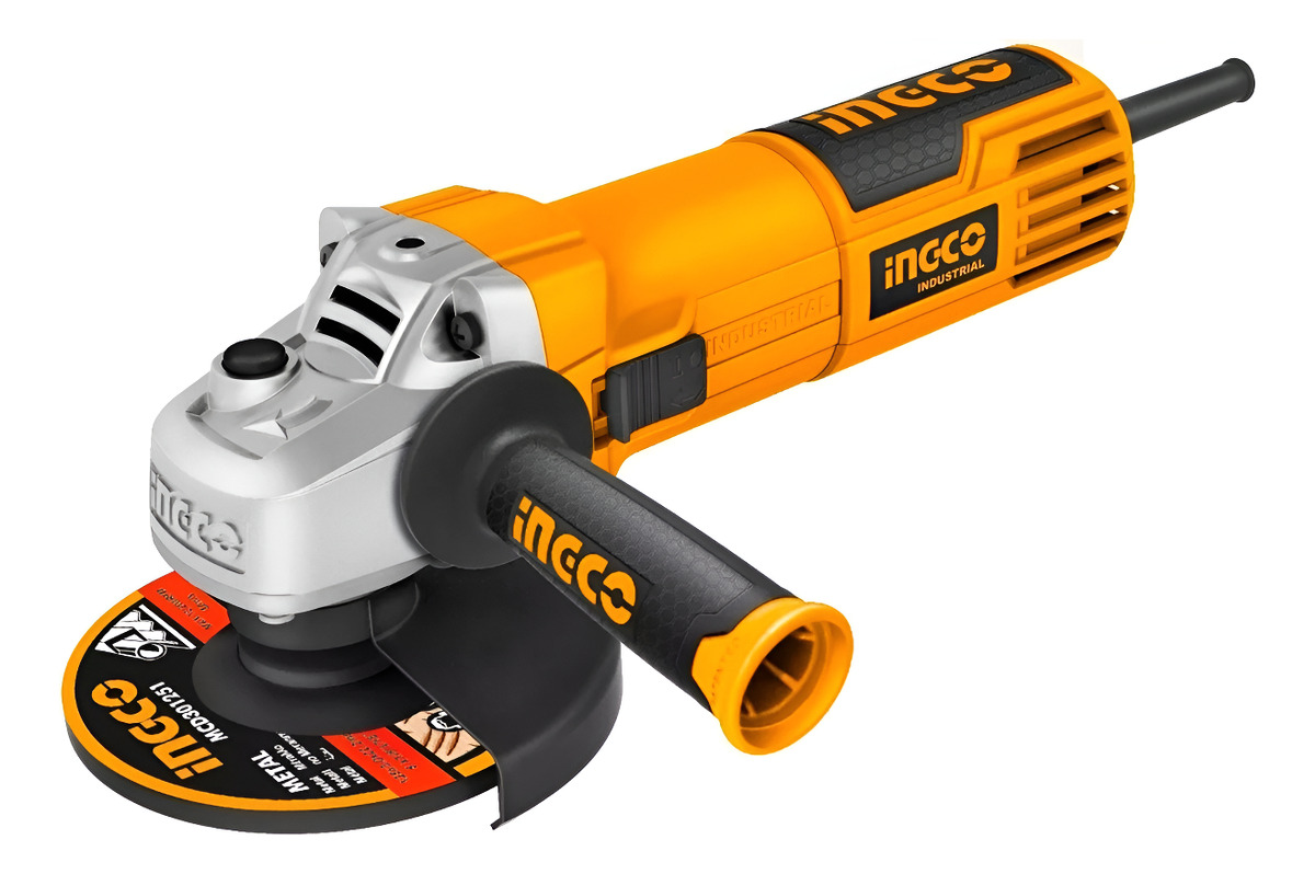 Amoladora Angular 4 1/2 Ingco Industrial 800w 1 Año Gtía Tyt