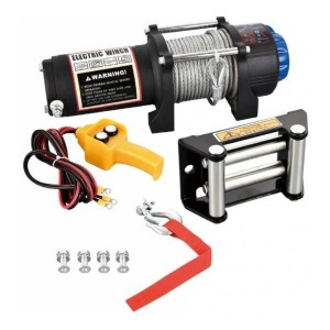 Malacate Guinche Sacapeludo 12v 12.8mts - Tyt