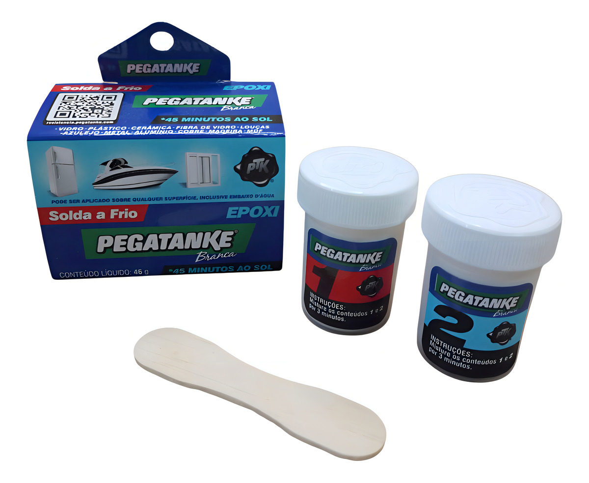 Pegatanke Soldadura Epoxica Color Blanco - Imagen 2