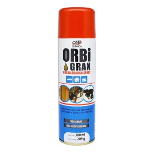 Grasa En Aerosol Blanca Orbi Quimica 1539 Oq, 300 Ml