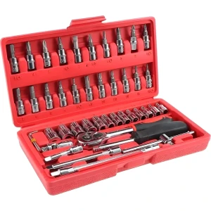 Kit De Herramientas Tyt 46 Piezas Dados Modelo 14