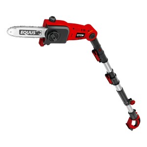 Motosierra Podadora De Altura Equus Inalámbrica Color Rojo