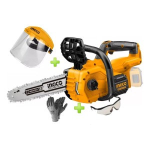 Electrosierra P20s A Bateria Ingco Cgsli20128 Color Naranja Claro