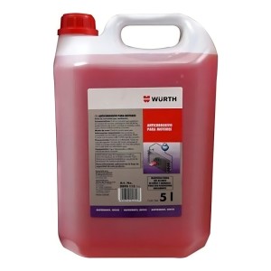 Liquido Agua De Radiador Anticorrosivo Wurth 5 Litros