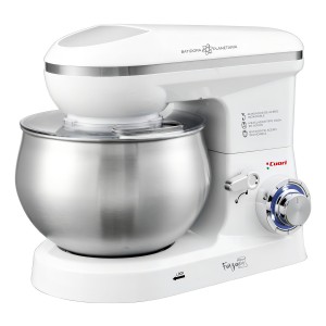 Batidora Planetaria Cuori 1400w 6 Velocidades Bowl 5l Blanca Blanco 50 60hz