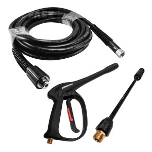 Repuesto Hidrolavadora Lanza Pistola + Manguera Universal Negro