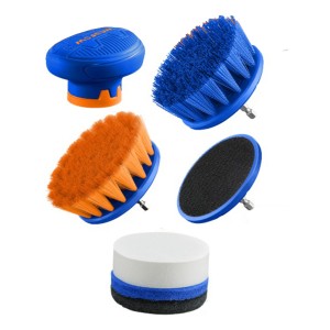 Set X 7 Cepillos Para Taladro Wadfow Wnd5402