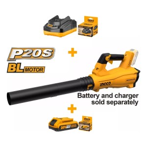 Sopladora Brush Less 20v P20s Ingco Completo